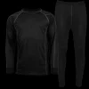 Discount Nanok Active Set Black - Voksen Skiundertøj Sort
