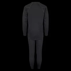 Discount Nanok Active Set Black - Voksen Skiundertøj Sort