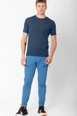 Online 2117 of Sweden Almo Merino Tee - Herre T-shirt Blå
