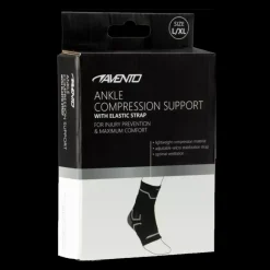 Sale Avento Ankle Compression - Ankel Støttebind Sort