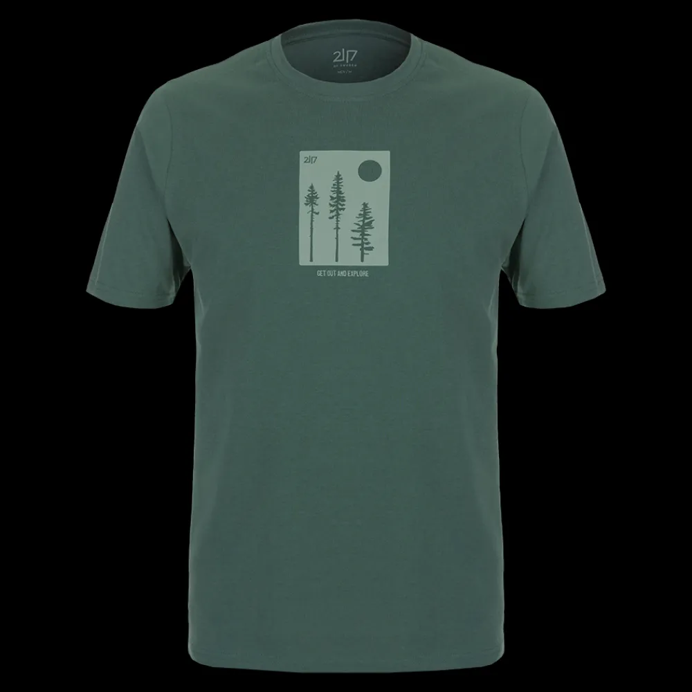Hot 2117 of Sweden Apelviken Tee - Herre T-shirt Grøn