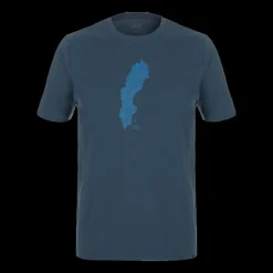 Clearance 2117 of Sweden Apelviken Tee - Herre T-shirt Blå