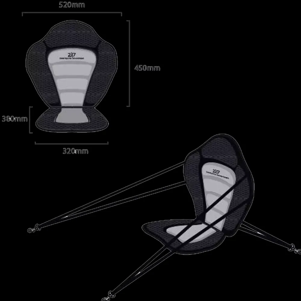 Fashion 2117 of Sweden Aquahybrid Seat - Sæde til Stand Up Paddle Board Multi