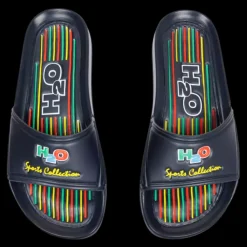 Best H2O Badesandaler - Klip klapper uden velcro Blå