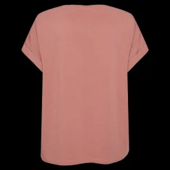 Online Fabrin Copenhagen Bamboo Loose Fit Tee 25, W. - Dame T-Shirt Lyserød