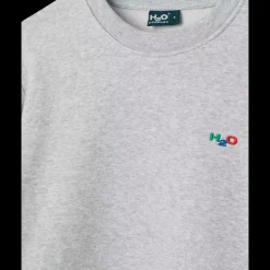 Clearance H2O Base Sweat O-Neck - Sweat Shirt Grå