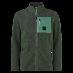 Clearance Bula Basecamp 2.0 Fleece - Herre Fleecetrøje Grøn