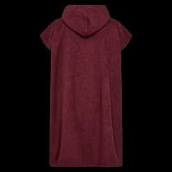 Hot West Coast Denmark Beach Poncho, Jr. - Børne Badeponcho Rød