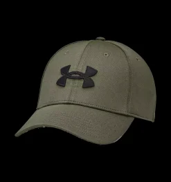 Sale Under Armour Blitzing Cap - Herre Kasket Grøn