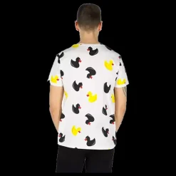 Discount NY FORM Blount & Pool Tropical Pocket Tee - Herre T-Shirt Hvid