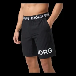 Discount Björn Borg Borg Shorts - Herre Shorts Sort/Hvid