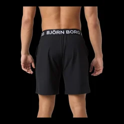 Discount Björn Borg Borg Shorts - Herre Shorts Sort/Hvid