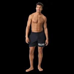 Hot Björn Borg Borg Swim Shorts - Herre Badeshorts Blå