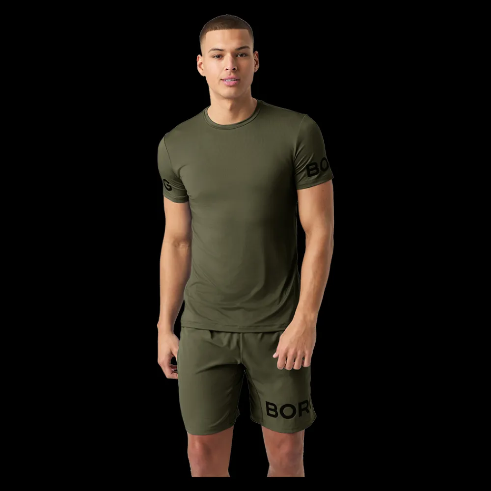 Sale Björn Borg Borg T-Shirt - Herre T-shirt Grøn