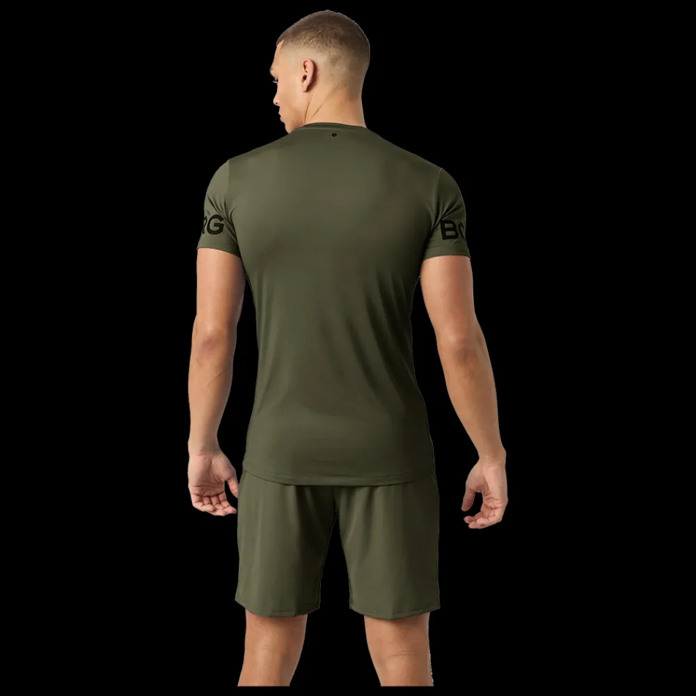 Sale Björn Borg Borg T-Shirt - Herre T-shirt Grøn