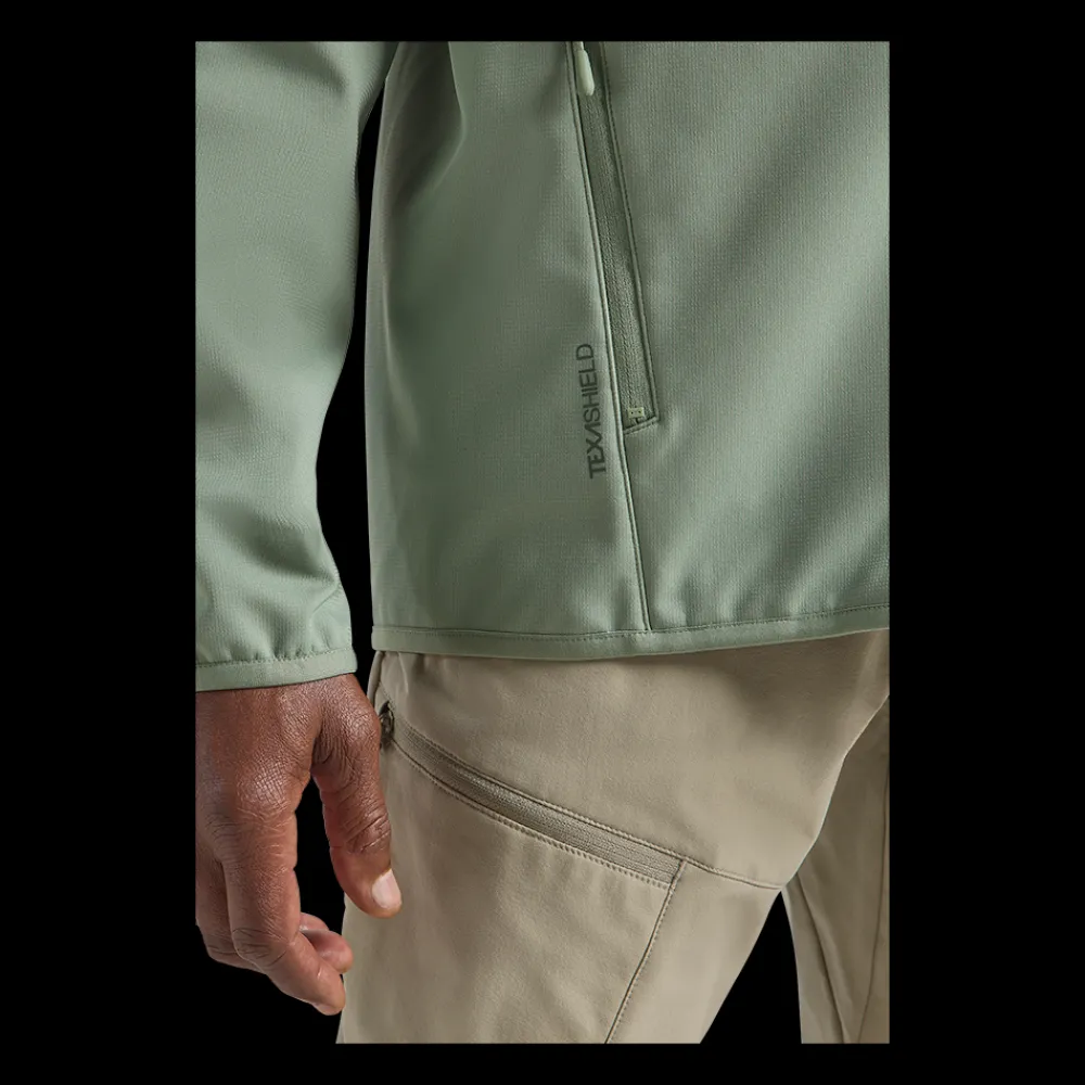 Outlet Jack Wolfskin Bornberg Hoody - Herre Fleecetrøje Army