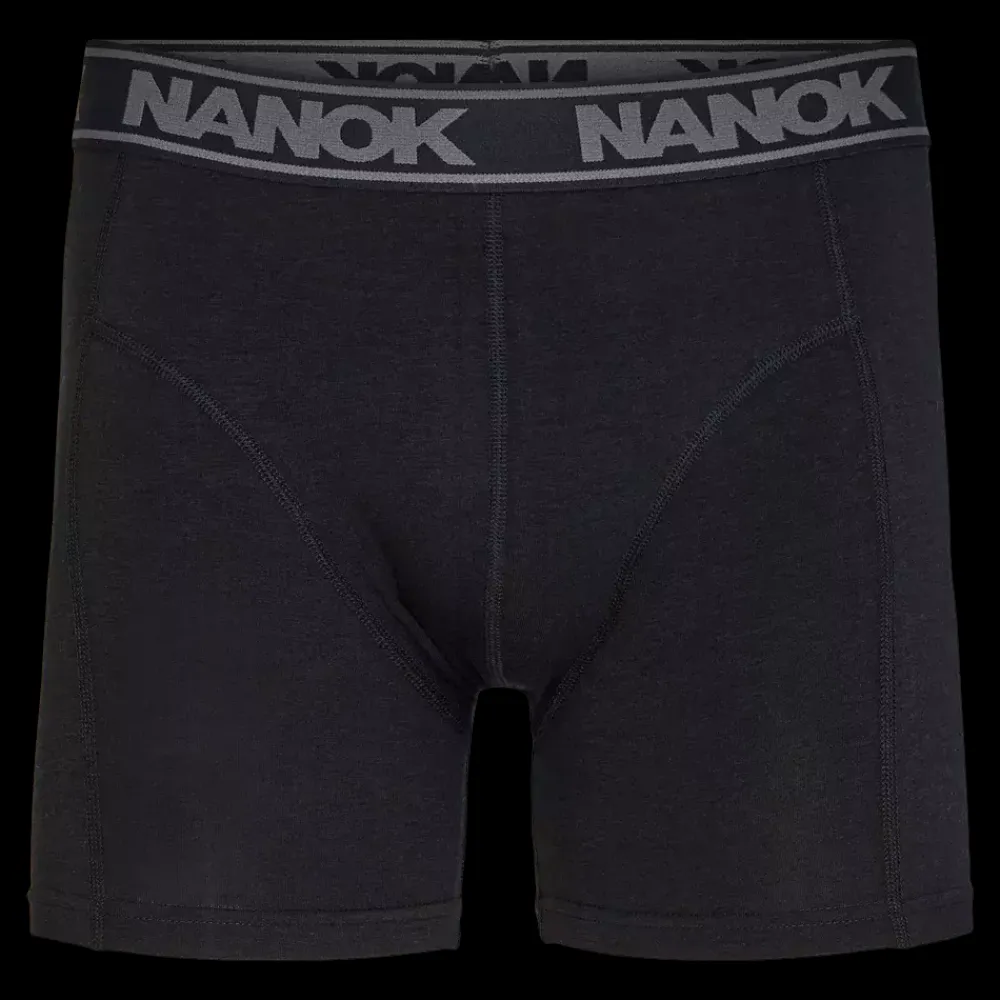 Sale Nanok Boxer 2 pack Bamboo, Sr - Herre Underbukser Sort
