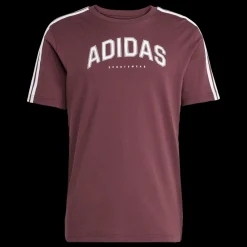 Fashion Adidas C College Tee - Herre T-shirt Rød