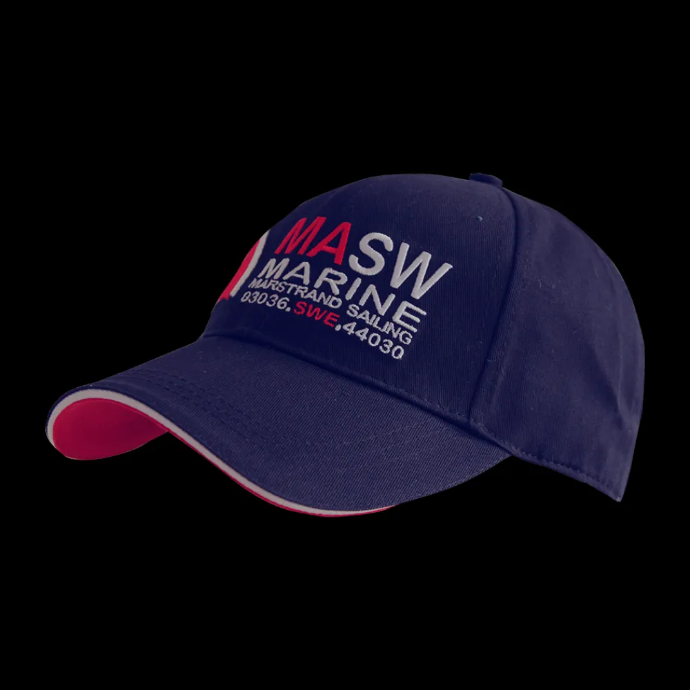 Hot Marine Cap Twill Logo - Kasket Blå