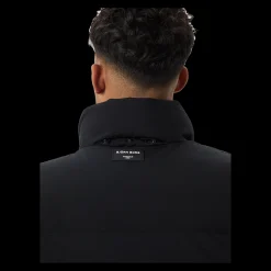 Best Björn Borg Centre Puffer Jacket - Herre Vinterjakke Sort