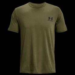 Outlet Under Armour Chest Logo Tee - Herre T-Shirt Grøn