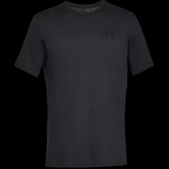 Outlet Under Armour Chest Logo Tee - Herre T-Shirt Sort