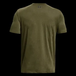 Outlet Under Armour Chest Logo Tee - Herre T-Shirt Grøn
