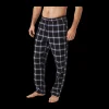 Outlet Björn Borg Core Flannel PJ Pants - Herre Nattøjs Bukser Blå