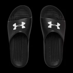 Best Under Armour Core Path Slide - Voksen Badesandaler Sort