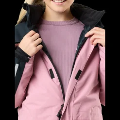 Clearance X-Trail Cortina Ski Overall Jr. - Børne Flyverdragt Lyserød