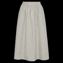 Discount Fabrin Copenhagen Cotton Skirt 25, W. - Dame Nederdel Grå