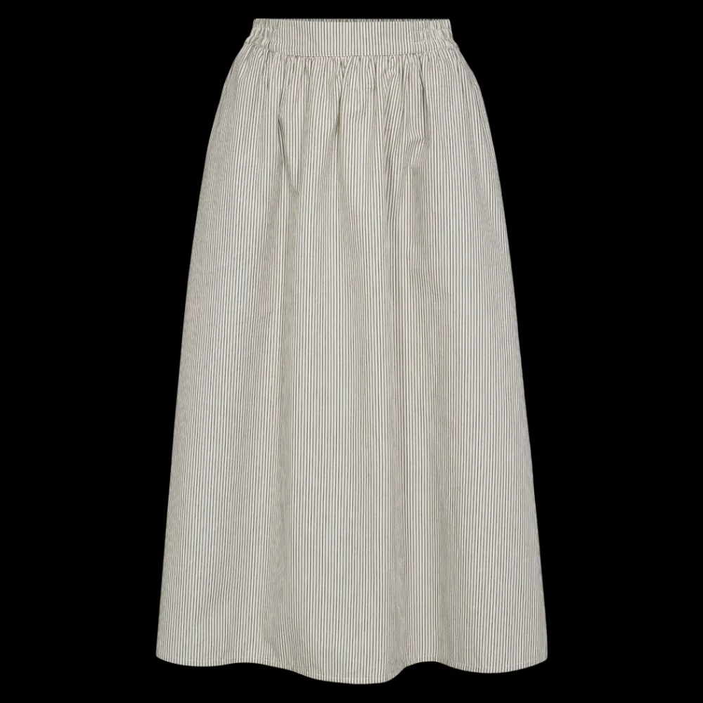 Discount Fabrin Copenhagen Cotton Skirt 25, W. - Dame Nederdel Grå