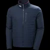 Outlet Helly Hansen Crew Insulator Jacket - Herre Fritidsjakke Blå