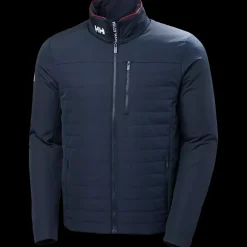 Outlet Helly Hansen Crew Insulator Jacket - Herre Fritidsjakke Blå