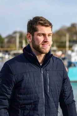 Outlet Helly Hansen Crew Insulator Jacket - Herre Fritidsjakke Blå