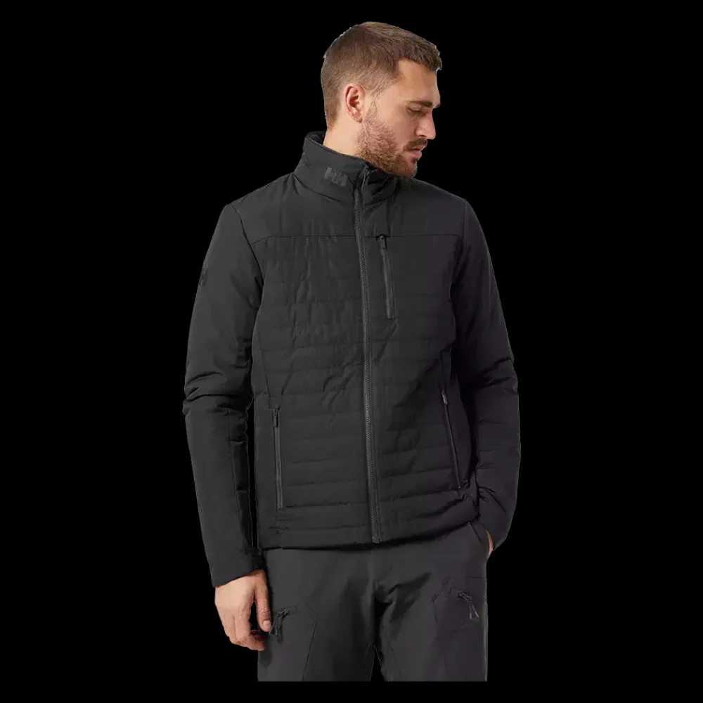 Discount Helly Hansen Crew Insulator Jacket - Herre Fritidsjakke Grå