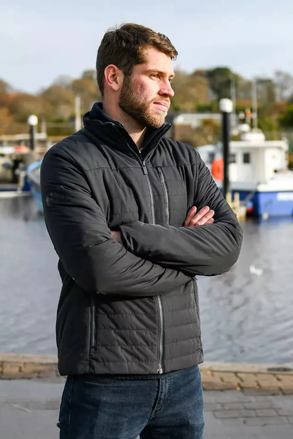 Discount Helly Hansen Crew Insulator Jacket - Herre Fritidsjakke Grå