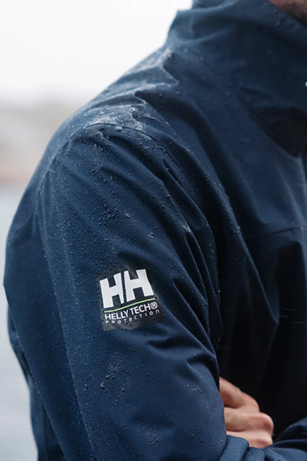 Discount Helly Hansen Crew Jacket 2.0 - Herre Fritidsjakke Blå