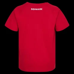 Outlet NY FORM DK T-shirt, Jr - Børne Danmarks T-Shirt Rød