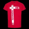 Outlet NY FORM DK T-shirt, Uni - Danmarks T-Shirt Rød