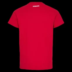 Outlet NY FORM DK T-shirt, Uni - Danmarks T-Shirt Rød