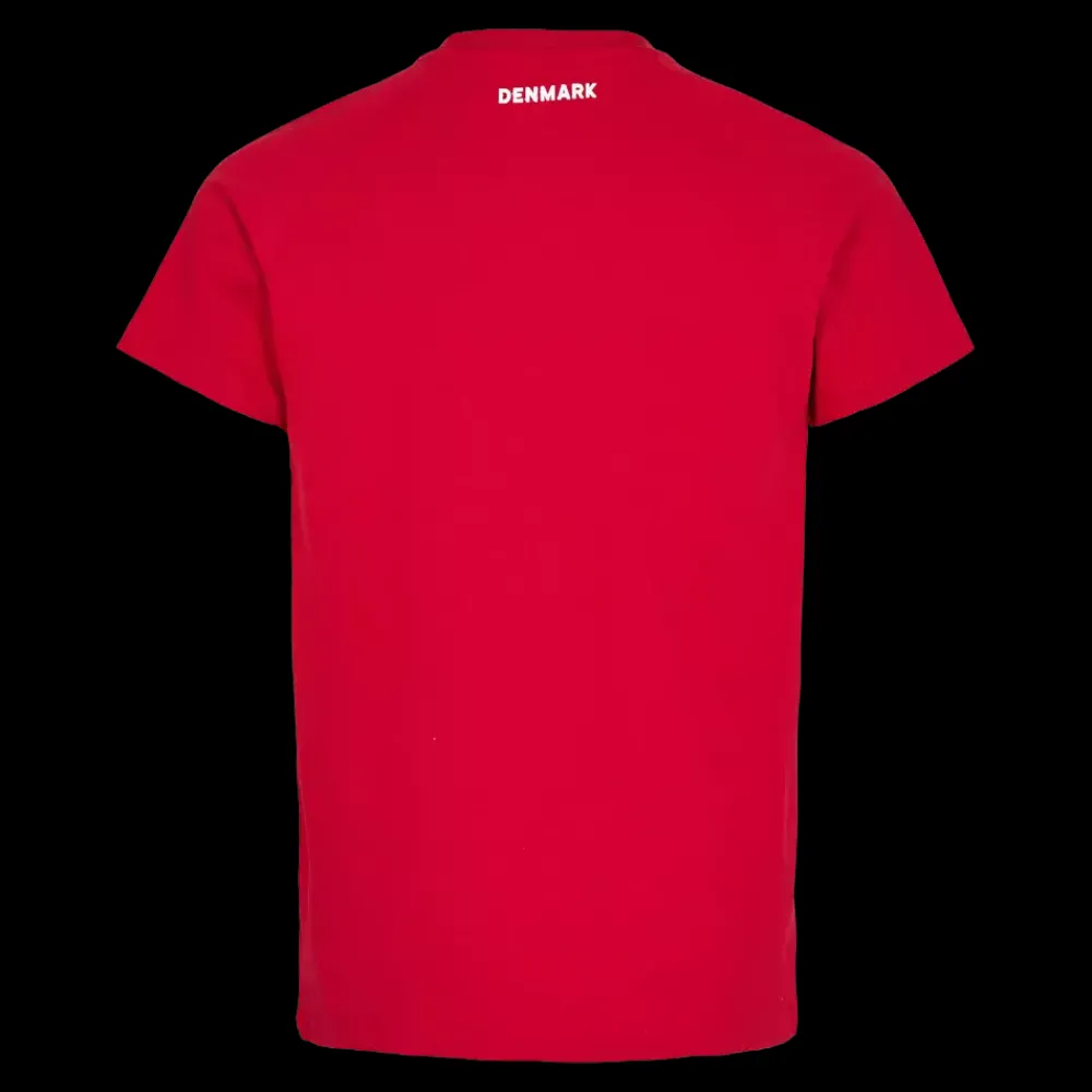 Outlet NY FORM DK T-shirt, Uni - Danmarks T-Shirt Rød