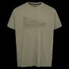 Outlet Nanok Edward 25, Sr - Herre T-shirt Grøn