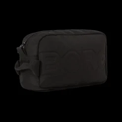 Sale Björn Borg Embossed Toilet Bag - Toilettaske Sort