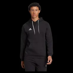 Outlet Adidas Ent22 Hood - Herre Sweatshirt Sort