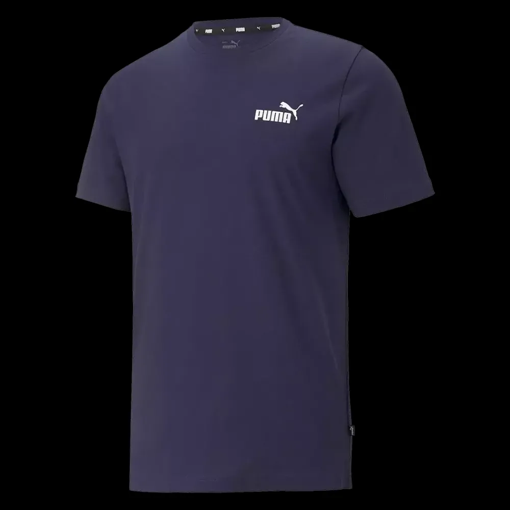 Online Puma Ess Small Logo Tee - Herre T-shirt Blå