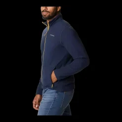 New Columbia Fast Trek Light Fleece - Herre Fleecetrøje Blå