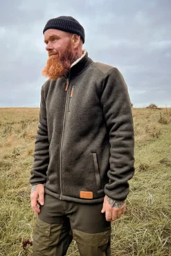 New Nord Ferdinan Sr - Herre Fleecetrøje Grøn