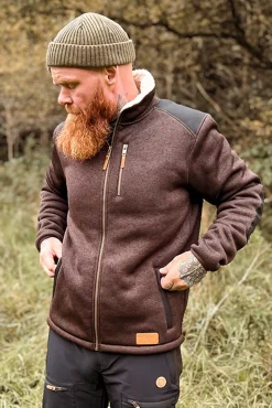 Clearance Nord Ferdinan Sr - Herre Fleecetrøje Brun