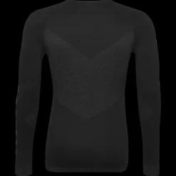 Discount Hummel First Seamless LS Tee - Herre Sportsundertøj Sort